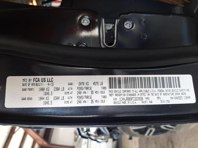 Photo 10 from auction – 2015 JEEP PATRIOT SP with VIN 1C4NJRBB9FD323938