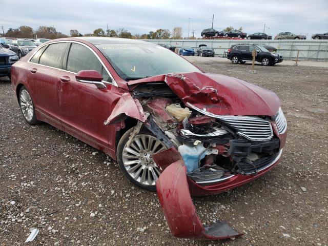 LINCOLN MKZ 2014 with VIN 3LN6L2GK8ER833861 - Photo from auction
