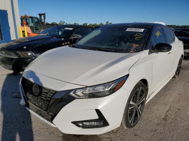 Photo 2 from auction – 2020 NISSAN SENTRA SR with VIN 3N1AB8DV4LY206907