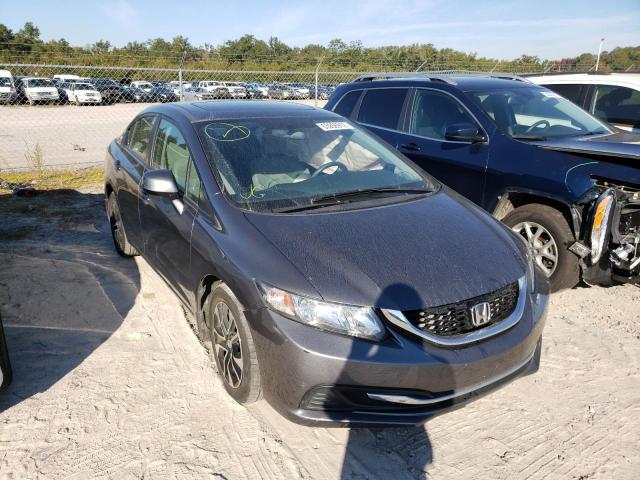 HONDA CIVIC EX 2013 with VIN 19XFB2F86DE081855 - Photo from auction