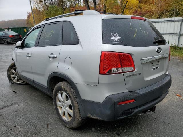 Photo 3 from auction – 2011 KIA SORENTO BA with VIN 5XYKTDA27BG165533