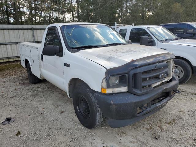 FORD F250 SUPER 2004 with VIN 1FDNF20L84ED41001 - Photo from auction