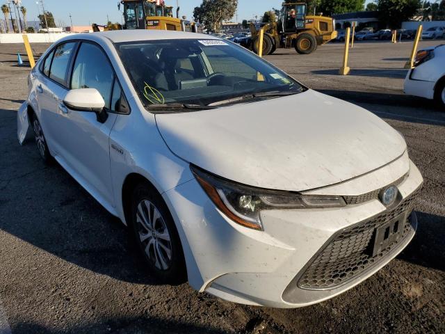 TOYOTA COROLLA LE 2021 with VIN JTDEAMDE6MJ030491 - Photo from auction