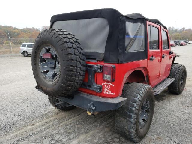 Photo 4 from auction – 2015 JEEP WRANGLER U with VIN 1C4BJWFG1FL551557