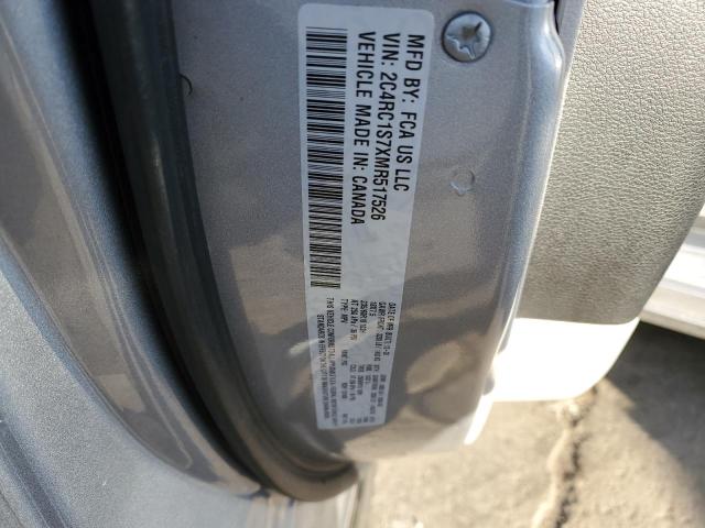 Photo 10 from auction – 2021 CHRYSLER PACIFICA H with VIN 2C4RC1S7XMR517526