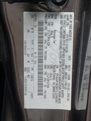 Photo 10 from auction – 2012 FORD FOCUS with VIN 1FAHP3K20CL239250