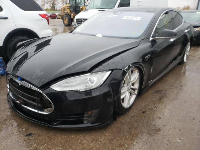 Photo 2 from auction – 2015 TESLA MODEL S with VIN 5YJSA1E26FF116738