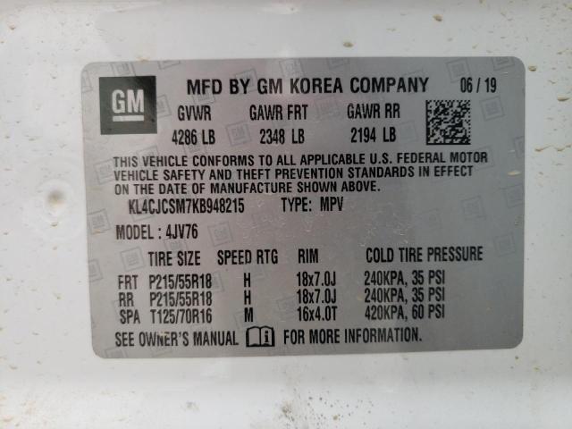 Photo 10 from auction – 2019 BUICK ENCORE ESS with VIN KL4CJCSM7KB948215