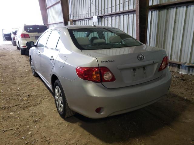 Photo 3 from auction – 2009 TOYOTA COROLLA BA with VIN 1NXBU40E19Z093550