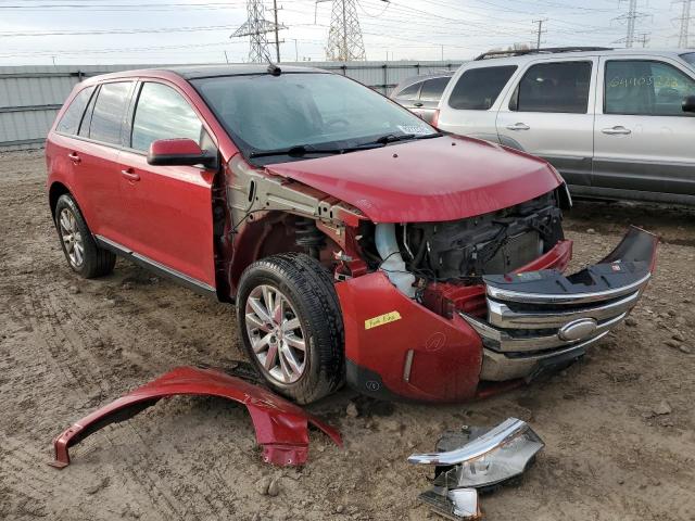 FORD EDGE SEL 2012 with VIN 2FMDK3JC2CBA57787 - Photo from auction