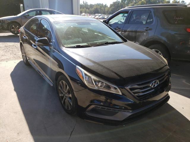 HYUNDAI SONATA SPO 2016 with VIN 5NPE34AF8GH302012 - Photo from auction