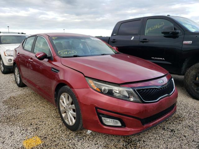 KIA OPTIMA EX 2015 with VIN 5XXGN4A75FG452181 - Photo from auction