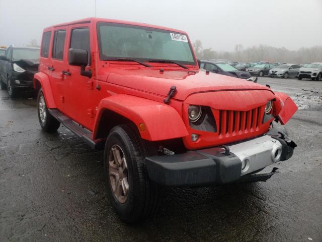 JEEP WRANGLER U 2015 with VIN 1C4BJWEG9FL527556 - Photo from auction