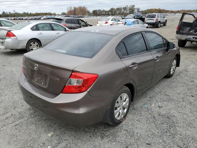 Photo 4 from auction – 2012 HONDA CIVIC LX with VIN 2HGFB2F58CH581039