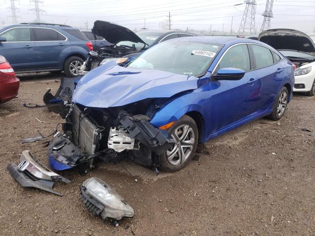 Photo 2 from auction – 2017 HONDA CIVIC LX with VIN 19XFC2F55HE080544