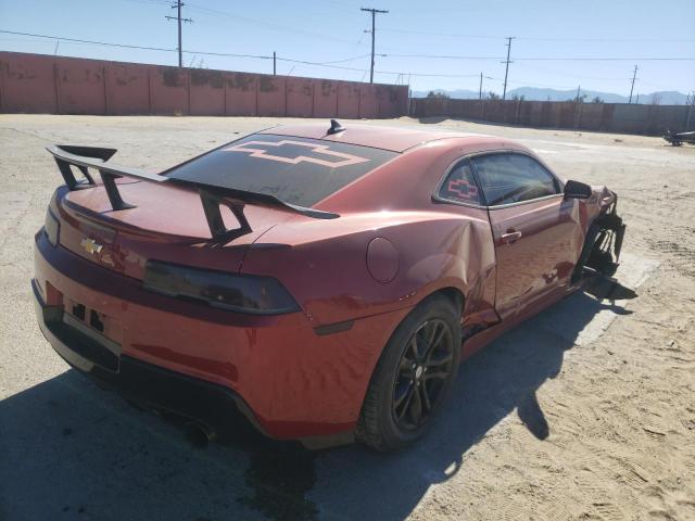 Photo 4 from auction – 2015 CHEVROLET CAMARO LT with VIN 2G1FD1E38F9276456