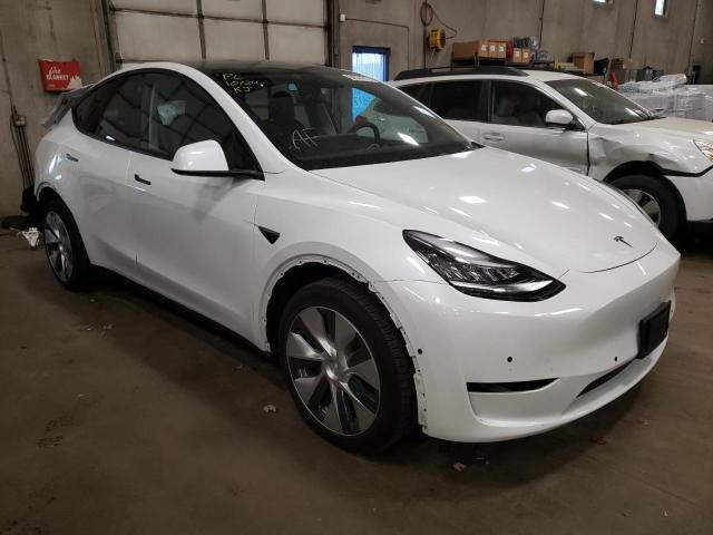 TESLA MODEL Y 2021 with VIN 5YJYGDEE0MF068221 - Photo from auction