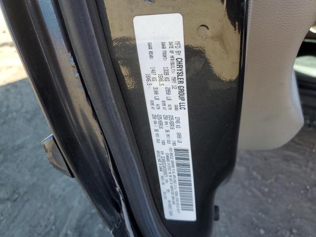 Photo 10 from auction – 2012 DODGE GRAND CARA with VIN 2C4RDGCG0CR358271