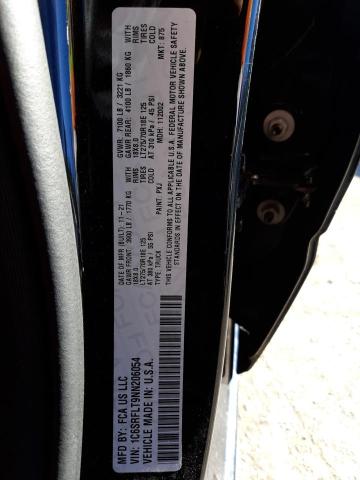 Photo 10 from auction – 2022 RAM 1500 REBEL with VIN 1C6SRFLT9NN206054