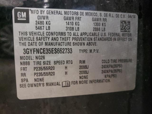 Photo 10 from auction – 2014 CADILLAC SRX PERFOR with VIN 3GYFNCE35ES662733