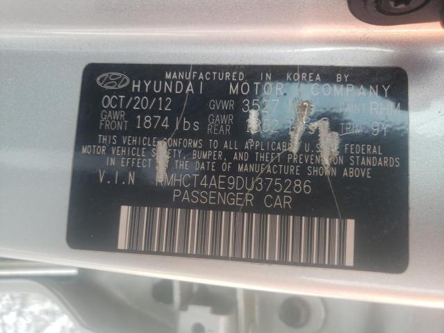 Photo 10 from auction – 2013 HYUNDAI ACCENT GLS with VIN KMHCT4AE9DU375286