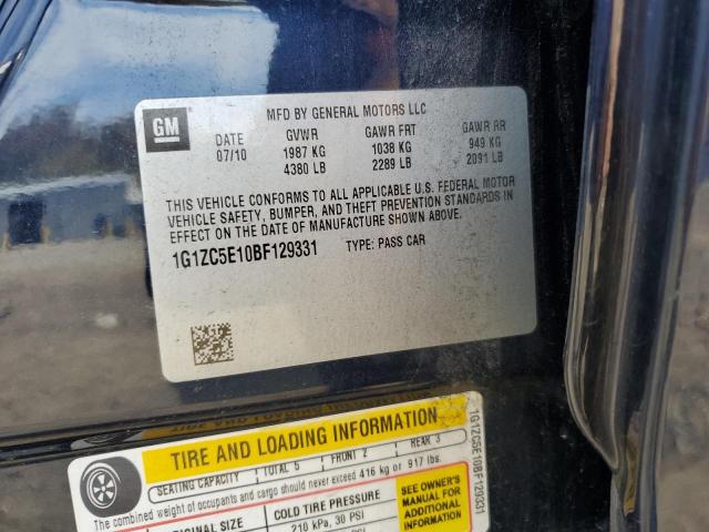 Photo 10 from auction – 2011 CHEVROLET MALIBU 1LT with VIN 1G1ZC5E10BF129331