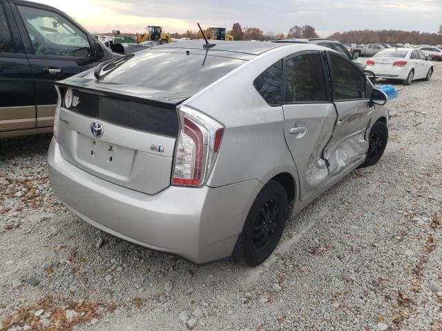 Photo 4 from auction – 2013 TOYOTA PRIUS with VIN JTDKN3DU7D5539166