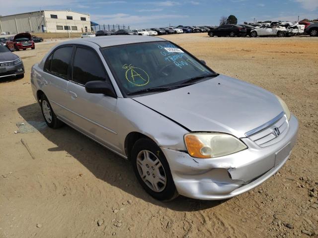 HONDA CIVIC LX 2002 with VIN 1HGES16522L072071 - Photo from auction