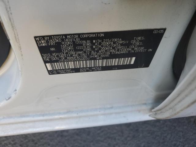 Photo 10 from auction – 2005 TOYOTA RAV4 with VIN JTEGD20V050068022