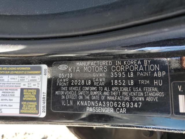 Photo 10 from auction – 2013 KIA RIO EX with VIN KNADN5A39D6269347