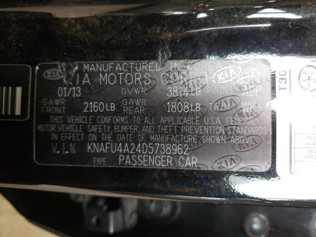 Zdjęcie 10 z aukcji – 2013 KIA FORTE EX z VIN KNAFU4A24D5738962