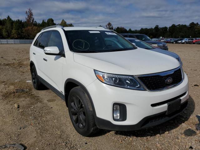 KIA SORENTO EX 2014 with VIN 5XYKUDA74EG498625 - Photo from auction