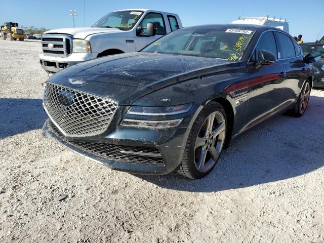 Photo 2 from auction – 2021 GENESIS G80 BASE with VIN KMTGC4SD6MU084273