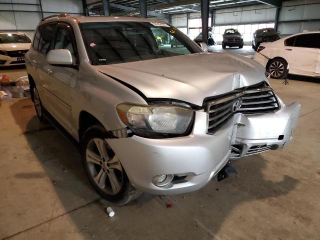 TOYOTA HIGHLANDER 2008 with VIN JTEES43A682001774 - Photo from auction