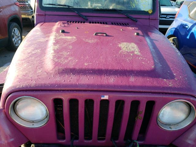 Photo 7 from auction – 1997 JEEP WRANGLER / with VIN 1J4FY19S5VP462995