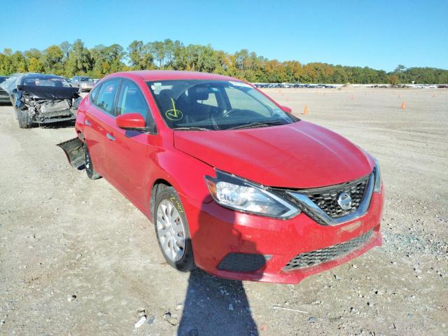 NISSAN SENTRA S 2017 with VIN 3N1AB7AP3HL688483 - Photo from auction