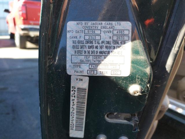 Photo 10 from auction – 1995 JAGUAR XJ6 with VIN SAJHX1747SC724008