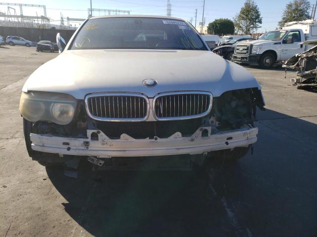 Photo 9 from auction – 2003 BMW 745 LI with VIN WBAGN63483DR10796