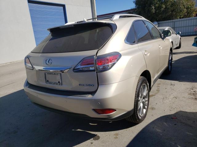 Photo 4 from auction – 2013 LEXUS RX 350 BAS with VIN 2T2BK1BAXDC195742