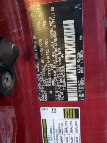 Photo 10 from auction – 2021 LEXUS RX 350 with VIN 2T2HZMAA1MC208080