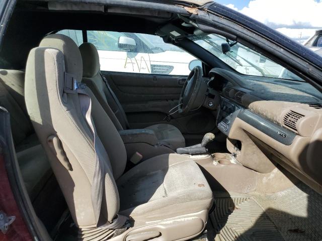 Photo 5 from auction – 2004 CHRYSLER SEBRING GT with VIN 1C3EL75RX4N113688