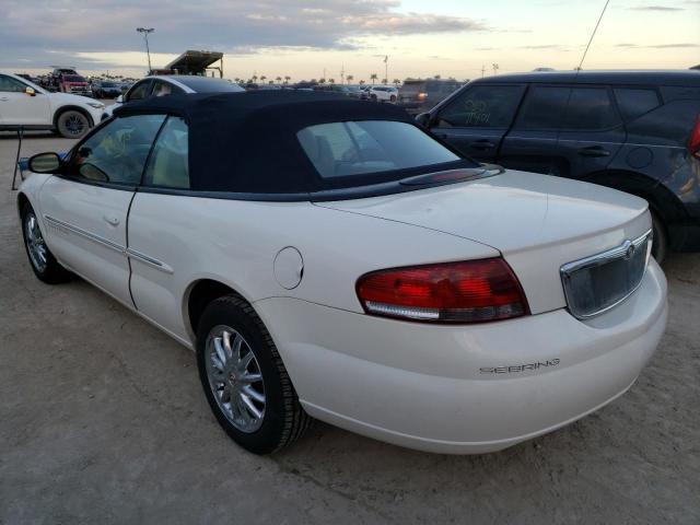 Photo 3 from auction – 2001 CHRYSLER SEBRING LI with VIN 1C3EL65U61N663691