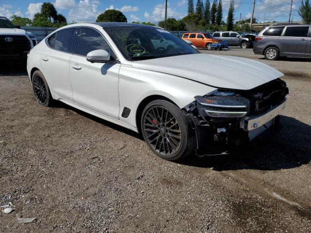 GENESIS G70 LAUNCH 2022 with VIN KMTG14TE2NU082213 - Photo from auction