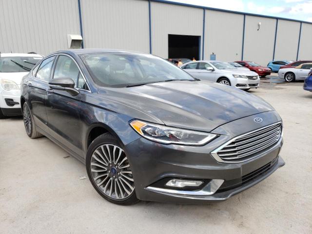 FORD FUSION SE 2017 with VIN 3FA6P0HD8HR189222 - Photo from auction