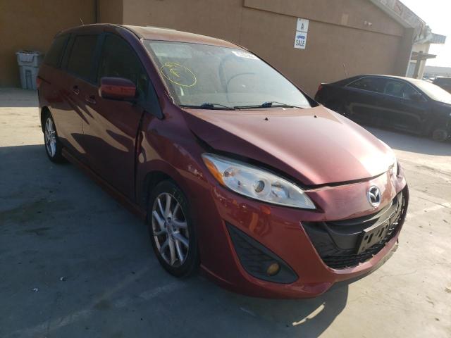 MAZDA 5 2012 with VIN JM1CW2DL5C0144059 - Photo from auction