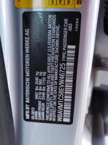 Photo 10 from auction – 2014 BMW X1 SDRIVE2 with VIN WBAVM1C58EVW46725