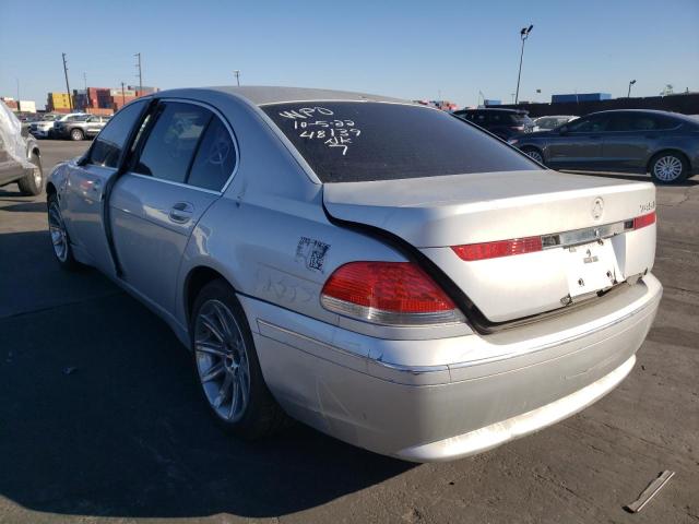 Photo 3 from auction – 2003 BMW 745 LI with VIN WBAGN63483DR10796