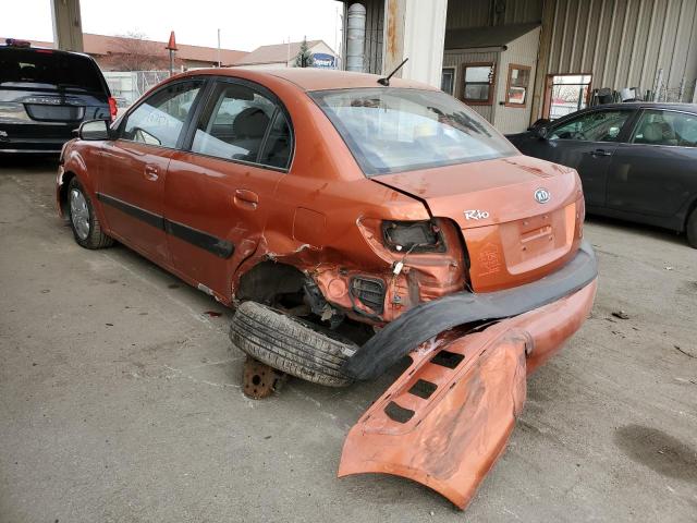 Photo 3 from auction – 2008 KIA RIO BASE with VIN KNADE123X86426185