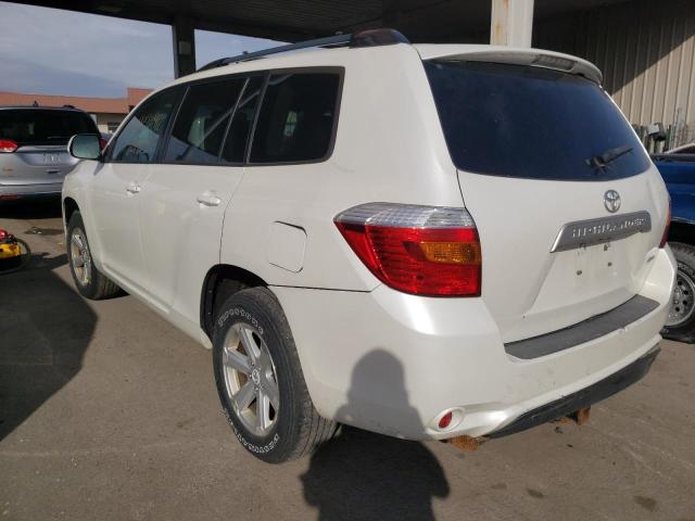 Photo 3 from auction – 2010 TOYOTA HIGHLANDER with VIN 5TDJK3EH6AS018676