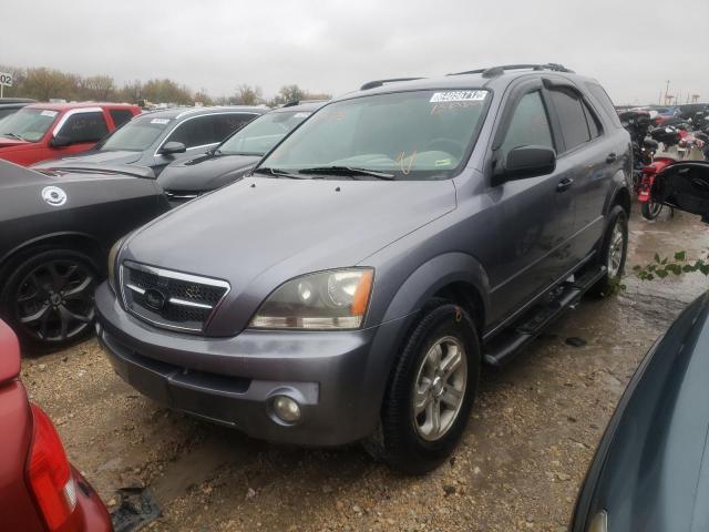 KIA SORENTO EX 2006 with VIN KNDJD733065604375 - Photo from auction